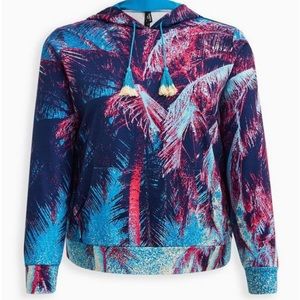 TORRID | Hoodie Cover-Up - Lightweight Fleece Palm